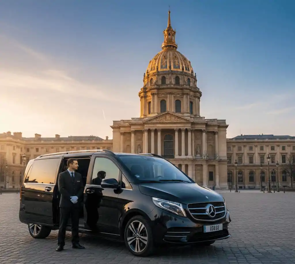 chauffeur ou taxi poour visiter paris